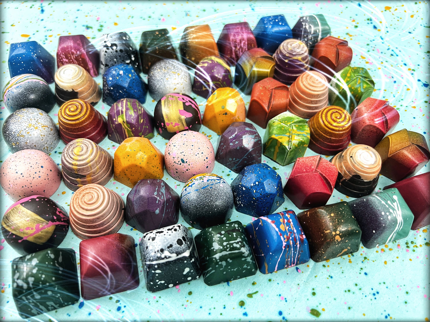 Assorted truffles