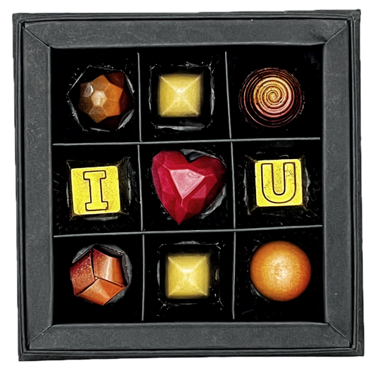 9pc I Love U Valentine's Day Assortment